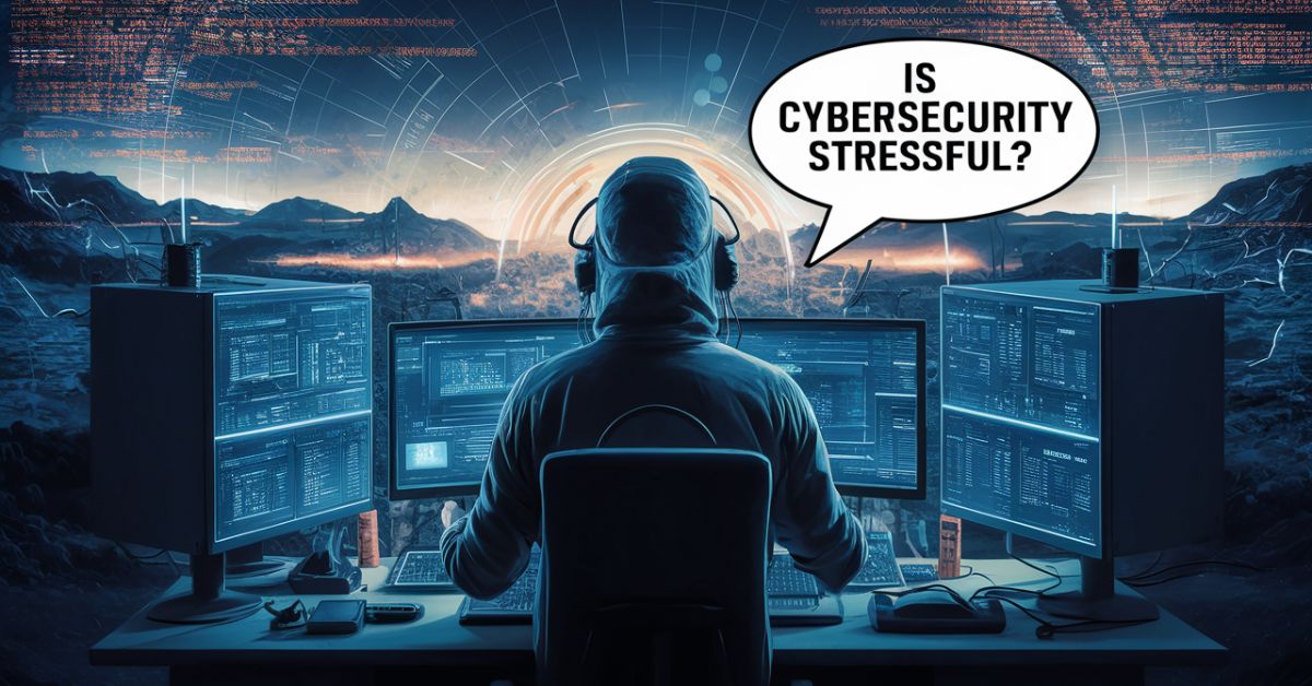 Is Cybersecurity Stressful Navigating the High-Stakes World of Digital Defense