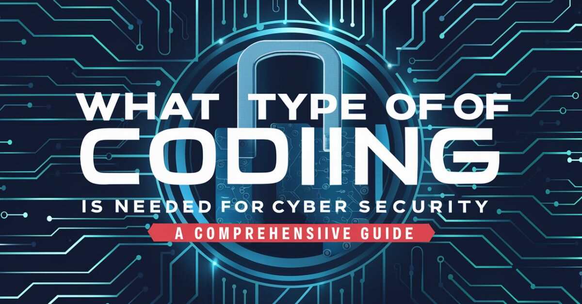 What Type of Coding is Needed for Cyber Security: A Comprehensive Guide