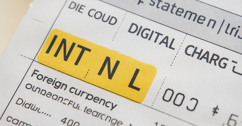 What is Int the digital charge on your bank statement? An 'Intl digital charge' on your bank statement is a fee for international online transactions, covering currency conversion, processing, or transaction fees.