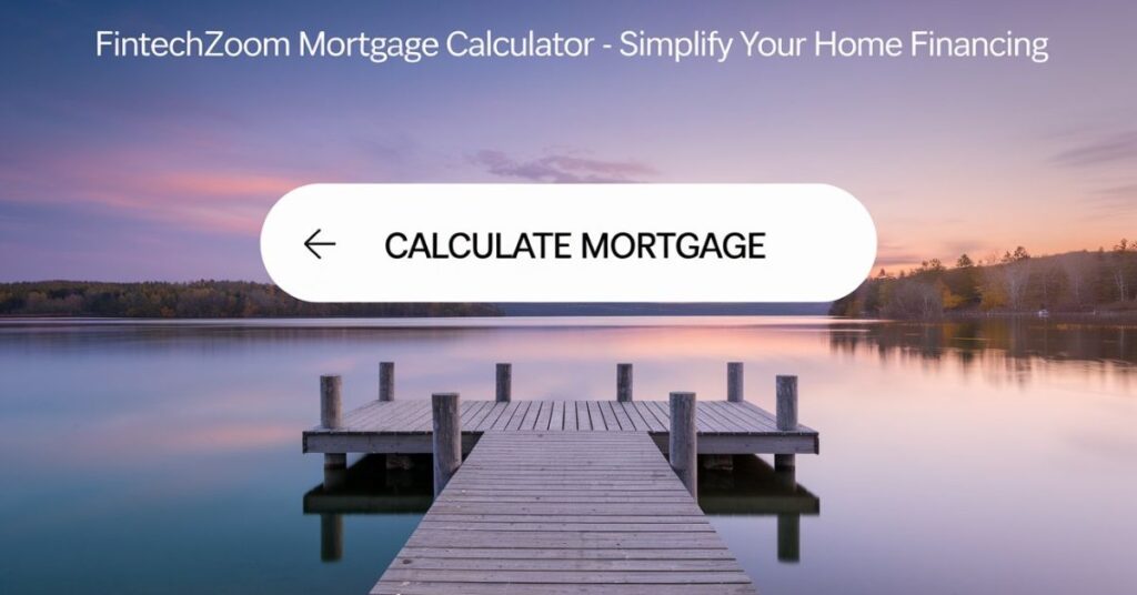 FintechZoom Mortgage Calculator - Simplify Your Home Financing. In today’s competitive real estate market, understanding the financial impact of a mortgage is key to making smart decisions. Thankfully, fintech solutions have made this easier by…